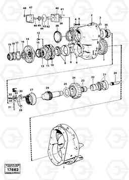 21921 Final drive 6x6 861 861, Volvo Construction Equipment