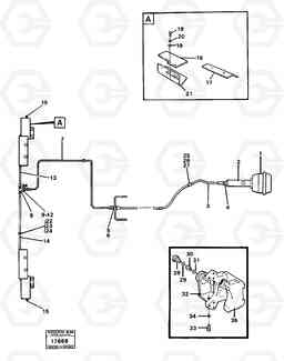 22018 Hydraulic system front Tillv Nr 3233- 4500 4500, Volvo Construction Equipment