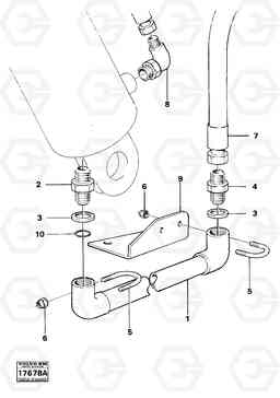 83422 Hydraulic system, trailer6x6 861 861, Volvo Construction Equipment