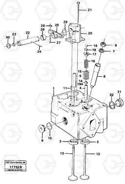 29040 Cylinder head L160 VOLVO BM L160, Volvo Construction Equipment