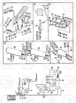 81321 Pneumatic system pipes 4600B 4600B, Volvo Construction Equipment