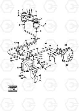 32758 Oil tank 4600B 4600B, Volvo Construction Equipment