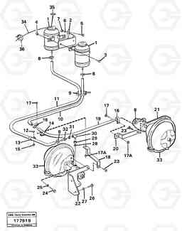 39943 Oil tank L160 VOLVO BM L160, Volvo Construction Equipment