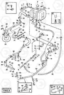 81684 Cooling system A25 VOLVO BM VOLVO BM A25, Volvo Construction Equipment