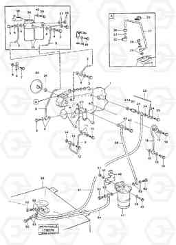 53959 Fuel system L160 VOLVO BM L160, Volvo Construction Equipment