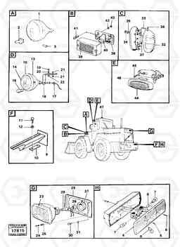 37119 Lighting 4600B 4600B, Volvo Construction Equipment