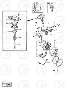 16758 Differential lock L160 VOLVO BM L160, Volvo Construction Equipment