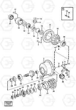 17922 Final drive. 4600B 4600B, Volvo Construction Equipment