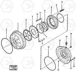20238 Parking brake. L160 VOLVO BM L160, Volvo Construction Equipment