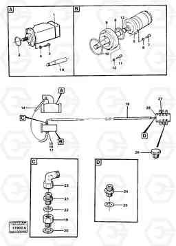 15809 Hydraulic pumps with fitting parts 4600B 4600B, Volvo Construction Equipment