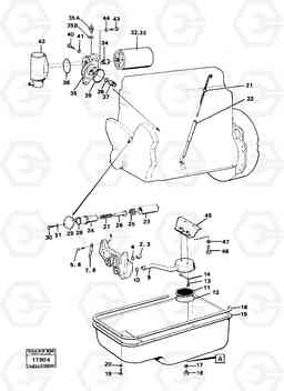 63295 Lubricating oil system 4300 4300, Volvo Construction Equipment