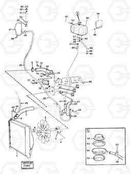 83826 Cooling system 4300B 4300B, Volvo Construction Equipment