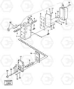 98721 Range selector valve 4300B 4300B, Volvo Construction Equipment