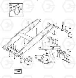 40713 Lifting unit 4300B 4300B, Volvo Construction Equipment