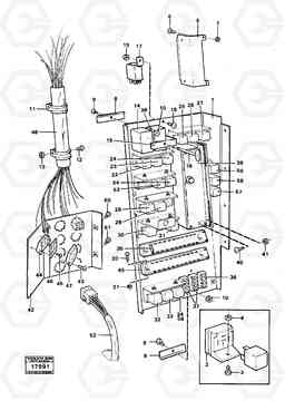 43940 Electrical distribution box 4300B 4300B, Volvo Construction Equipment