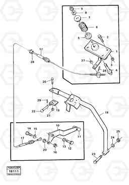 82204 Hood lock 5350B Volvo BM 5350B SER NO 2229 - 3999, Volvo Construction Equipment