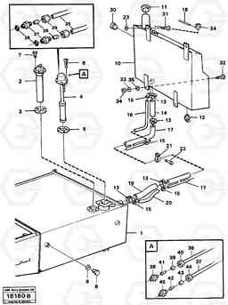 67317 Fuel tank A25 VOLVO BM VOLVO BM A25, Volvo Construction Equipment