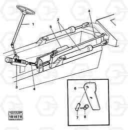 24501 Steering system A25 VOLVO BM VOLVO BM A25, Volvo Construction Equipment