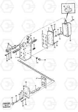 92309 Range selector valve 4400 4400, Volvo Construction Equipment