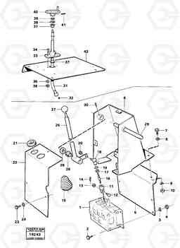 640 Controls 5:th, 6:th hydr.function. L50 L50 S/N -6400/-60300 USA, Volvo Construction Equipment