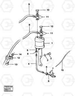 19343 Cold starting device 16207 616B/646 616B,646 D45, TD45, Volvo Construction Equipment