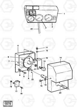 38647 Flow meter. 4200B 4200B, Volvo Construction Equipment