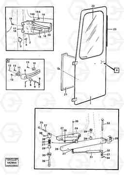 49083 Door. 4200B 4200B, Volvo Construction Equipment