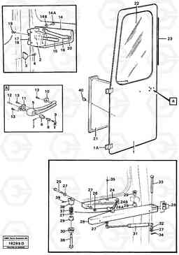 52856 Door L70 L70 S/N -7400/ -60500 USA, Volvo Construction Equipment