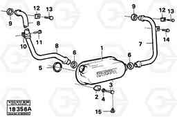 39083 Oil cooler A25 VOLVO BM VOLVO BM A25, Volvo Construction Equipment
