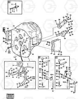 101005 Converter housing with assembly parts L90 L90, Volvo Construction Equipment