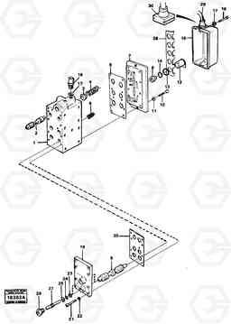 98726 Range selector valve L90 L90, Volvo Construction Equipment