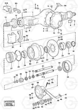 101917 Planetary axle. L90 L90, Volvo Construction Equipment