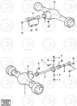 10367 Propeller shafts with fitting parts L90 L90, Volvo Construction Equipment