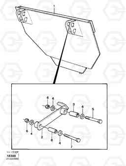 1202 Extra flap 99616 861 861, Volvo Construction Equipment