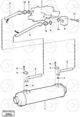 41355 Cooling system L120 Volvo BM L120, Volvo Construction Equipment