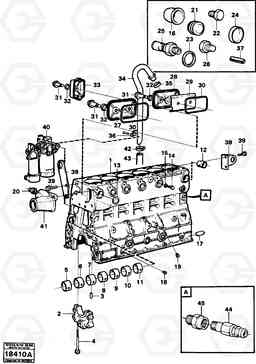 98032 Cylinder block L90 L90, Volvo Construction Equipment