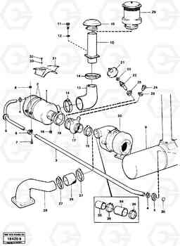 70975 Inlet system L90 L90, Volvo Construction Equipment