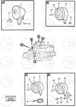 52911 Lighting L120 Volvo BM L120, Volvo Construction Equipment