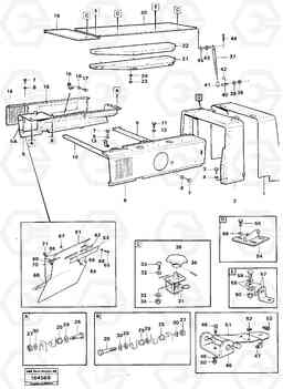 12638 Engine hood L90 L90, Volvo Construction Equipment