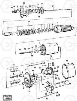 16455 Starter motor L90 L90, Volvo Construction Equipment