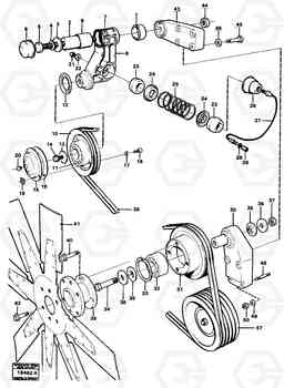 2115 Belt transmission L90 L90, Volvo Construction Equipment