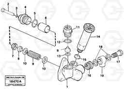 97455 Feed pump L90 L90, Volvo Construction Equipment