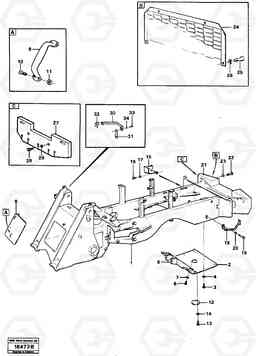 12382 Protecting plates L90 L90, Volvo Construction Equipment