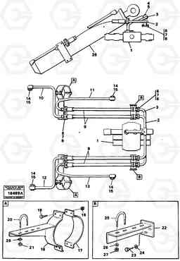 41927 Lifting system L90 L90, Volvo Construction Equipment