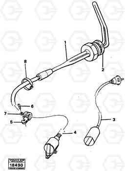 24331 Engine heater. L90 L90, Volvo Construction Equipment