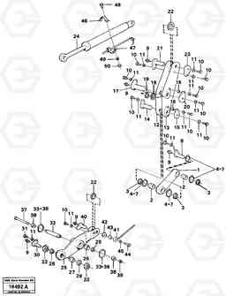 58177 Links with fitting parts L90 L90, Volvo Construction Equipment