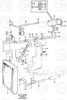 78090 Cooling system L120 Volvo BM L120, Volvo Construction Equipment