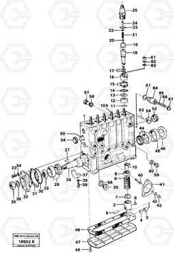 89640 Injection pump L120 Volvo BM L120, Volvo Construction Equipment