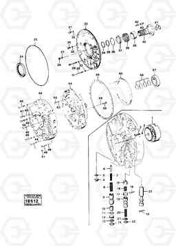 1169 Oil distributor 5350B Volvo BM 5350B SER NO 2229 - 3999, Volvo Construction Equipment
