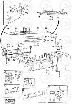 16990 Engine hood L120 Volvo BM L120, Volvo Construction Equipment